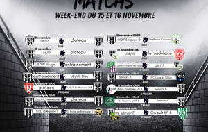 planning match et désignation arbitre