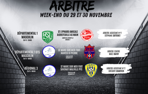 Désignation arbitre