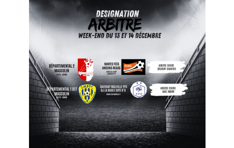 désignation arbitre