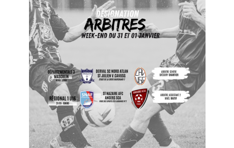 désignation arbitre