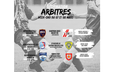 désignation arbitre